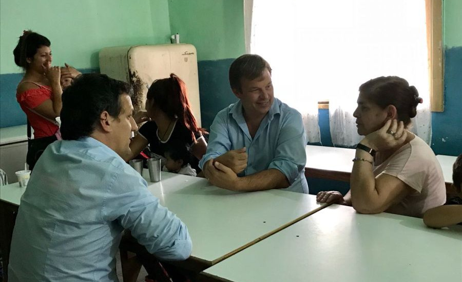 Cascallares junto a instituciones de Don Orione y Solano: "Trabajamos para la inclusión"