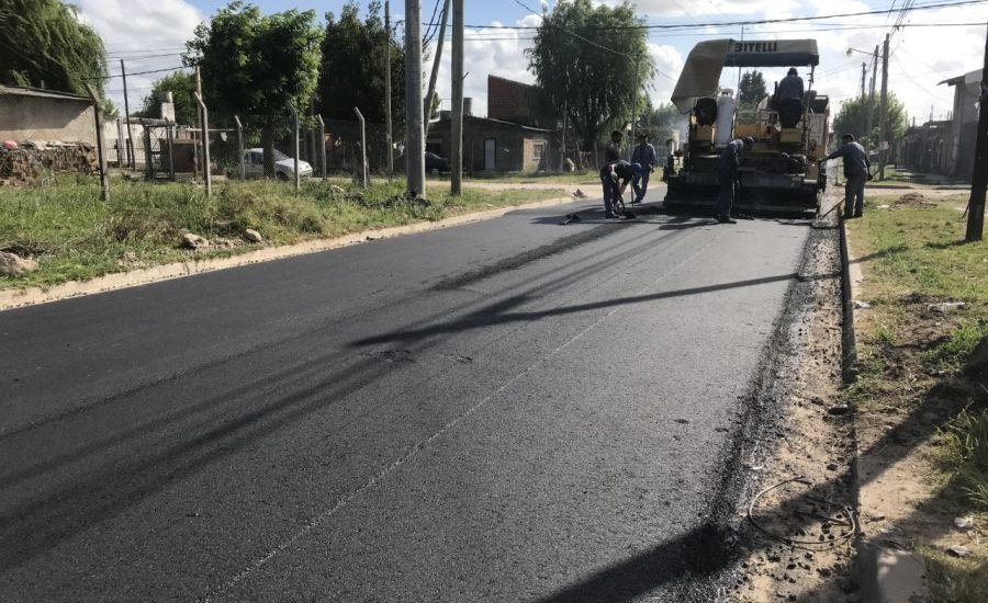 Cascallares destacó las numerosas obras que realiza en municipio en Glew