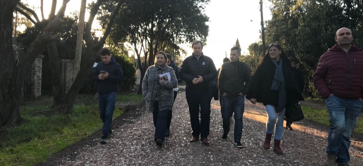 El municipio ejecutó una obra de consolidado en el Barrio La Esther de San Francisco de Asís