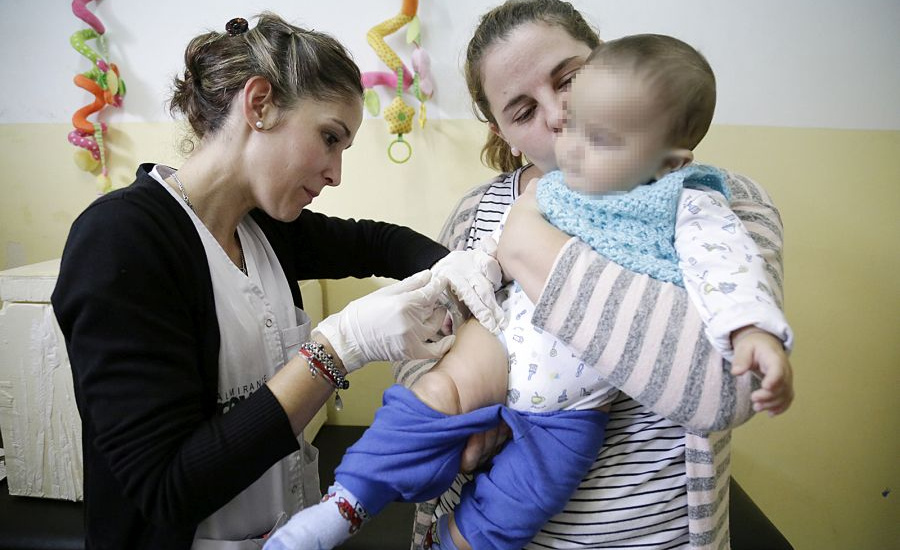 El municipio de Alte brown convoca a la vacunación de bebés de entre 6 y 11 meses contra el sarampión