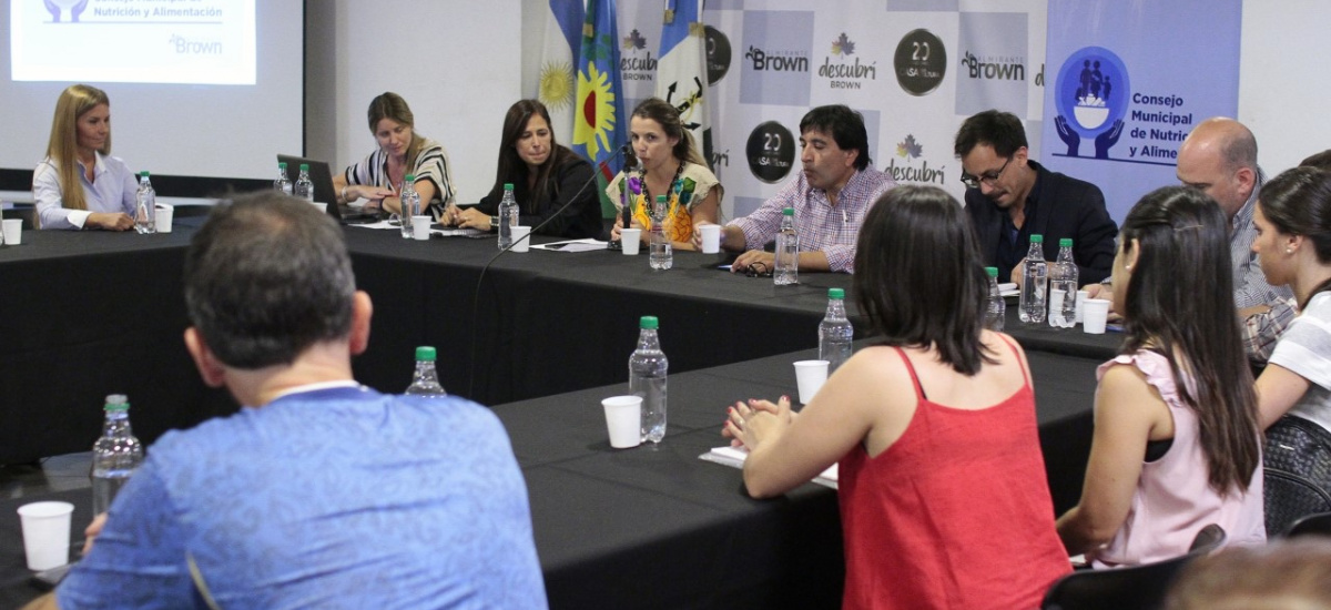 El consejo municipal de nutrición y alimentación de Alte Brown tuvo su primer encuentro