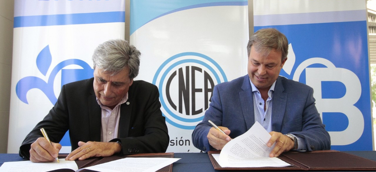 El municipio firmó un convenio de cooperación técnica con la Comisión Nacional de Energía Atómica