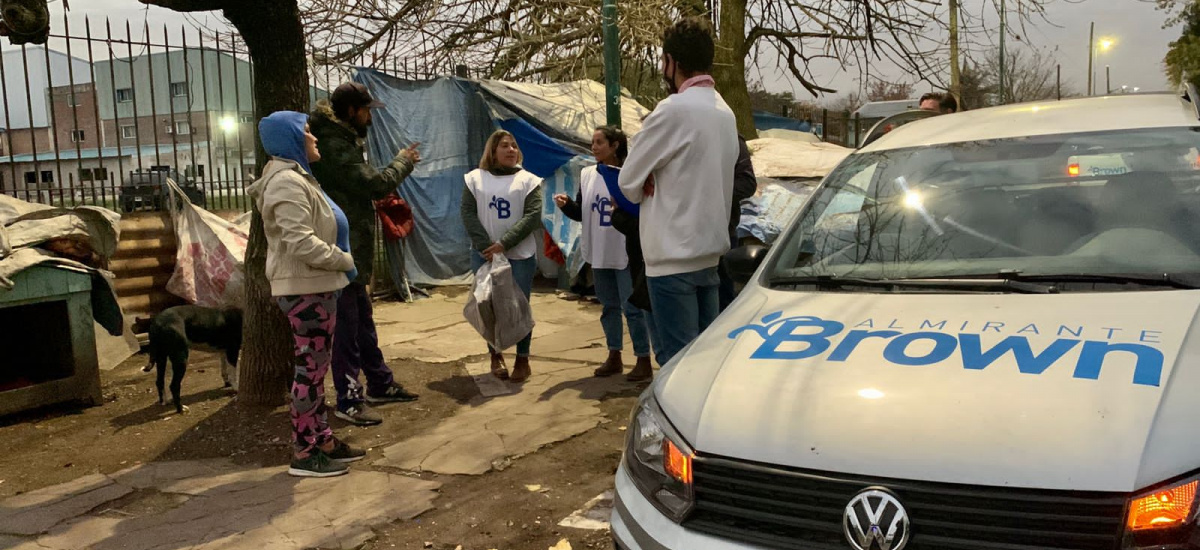 Operativo Frio: El Municipio profundiza la atención a personas en situación de calle