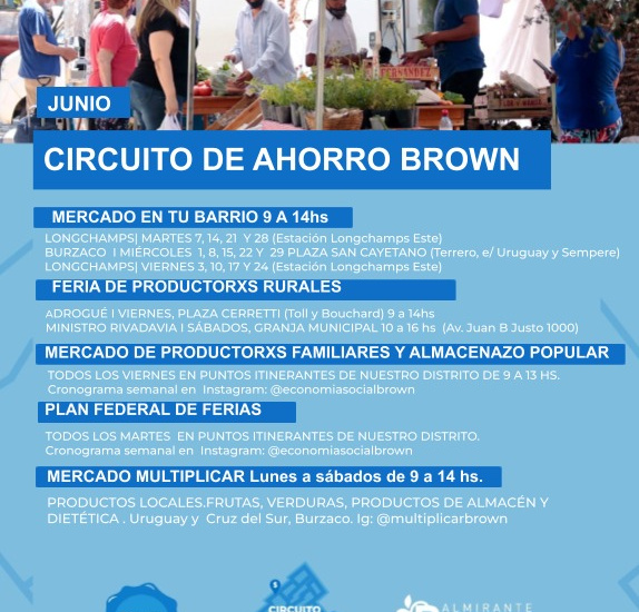 Con productos de calidad y precios accesibles crece el programa “Circuito de Ahorro Brown”