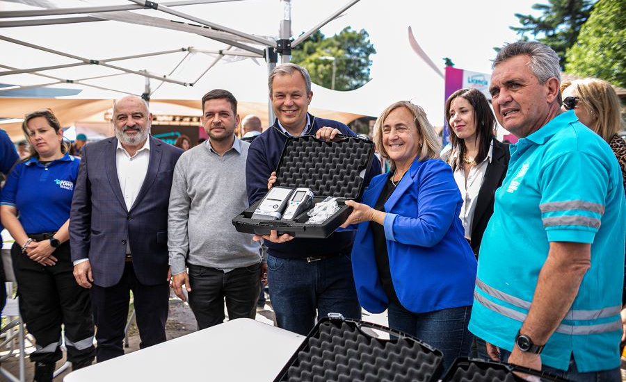 Alte Brown incorporó equipamiento para potenciar los controles de alcoholemia y 192 Pases Multimodales