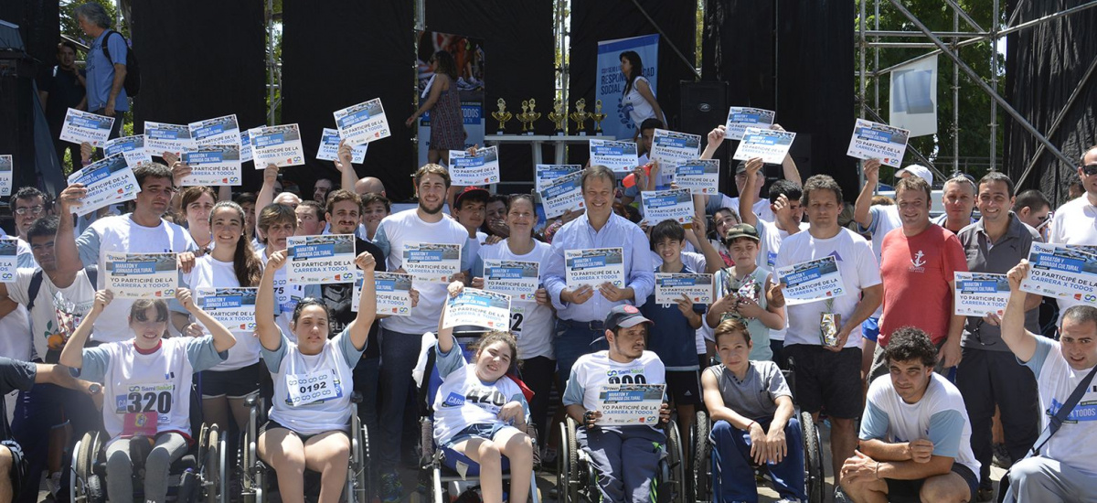 Multitudinario encuentro deportivo cultural por la integración en Brown